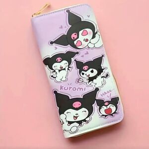 Cute Kuromi‎ wallet Zip Wallet Sanrio Friends